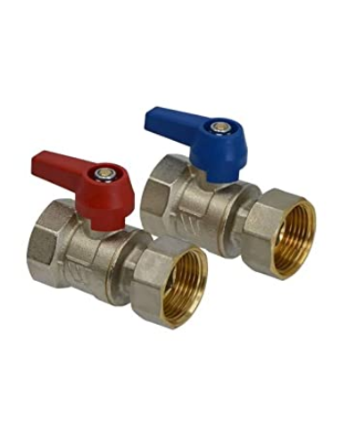 Set robinet cu bila orizontal Rehau 1"