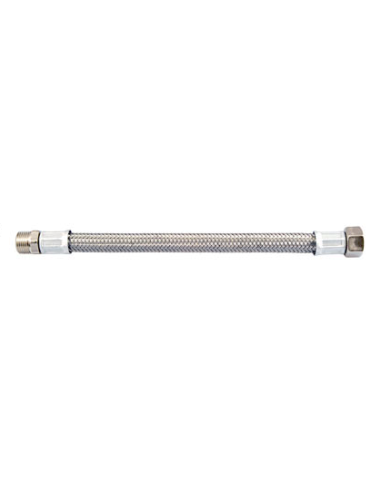 Racord flexibil cu protectie din inox Star Plus 80 cm 1/2"F - 1/2"F