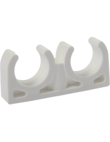 Clema plastic dubla 22 mm