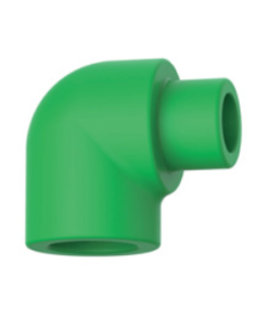 Cot 90° IE PP-R CT VERDE 32 mm