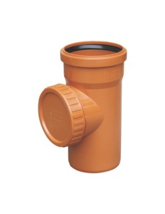 Piesa curatire PVC KG 125mm