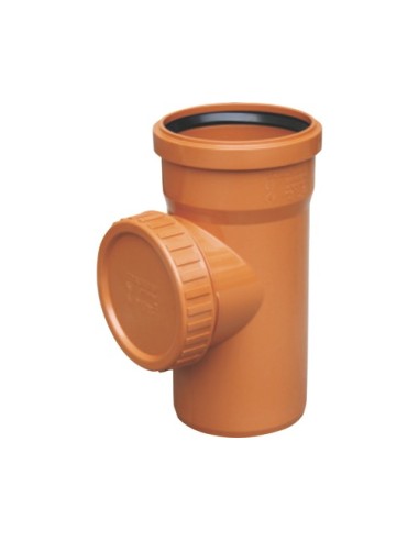 Piesa curatire PVC KG 125mm