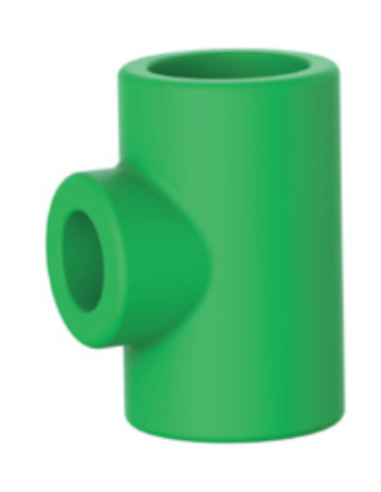 Teu redus PP-R CT VERDE 75x20x75 mm