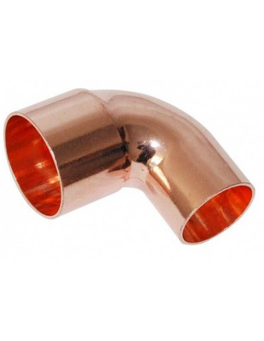Cot 90° MT Cu 22 mm