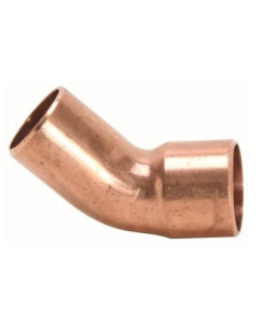 Curba 45° MT Cu 15 mm