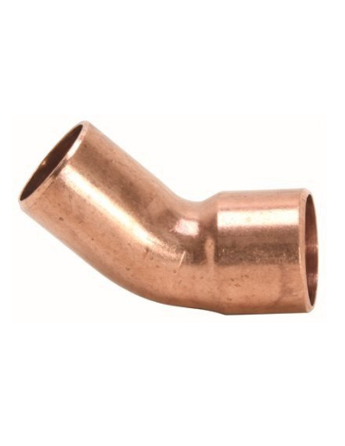 Curba 45° MT Cu 15 mm