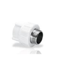 Piesa trecere FE PPR ALB 32x1"